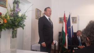 Magyar állami kitüntetés átadása 
